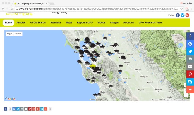 ufo in silicon valley